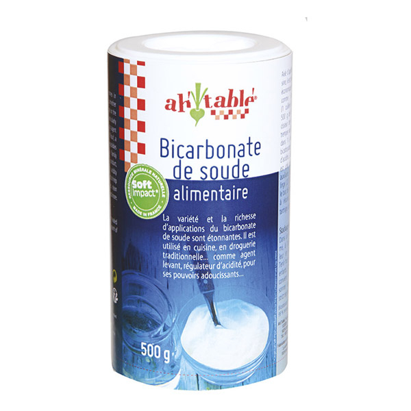 Bicarbonate De Soude Alimentaire, 500G | Ah! Table! serapportantà Déboucher Toilettes Bicarbonate De Soude