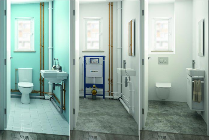 Bien Choisir Un Bâti-Support De Wc Suspendu | Styles De Bain intérieur Dimension Toilette Suspendu