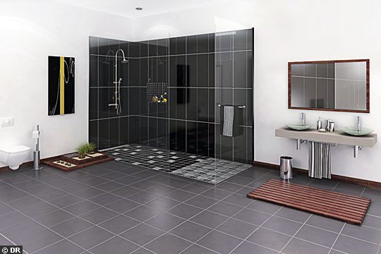 Bien Choisir Une Paroi De Douche Italienne encequiconcerne Douche À L Italienne Sur Plancher Bois