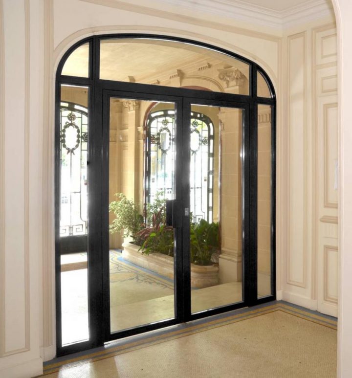 Boites Aux Lettres Et Portes D'Entrees Immeubles – Porte D encequiconcerne Rideaux De Porte D Entrée