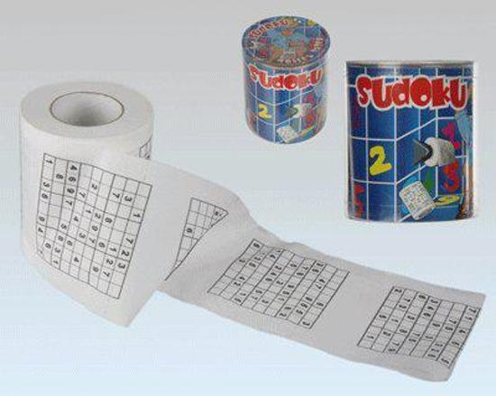 Bol | Sudoku Toiletpapier, Fun & Feest Party Gadgets à Papier Toilette Sudoku