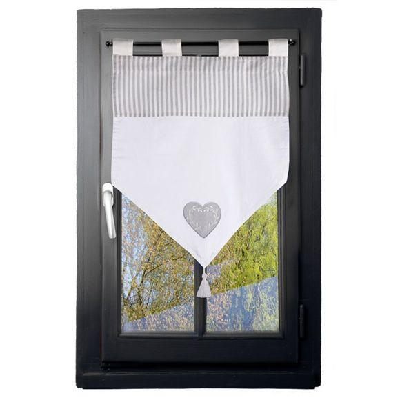 Bonareva – Rideau Brise-Bise – 60 X 90 Cm – Chinon – Pas tout Rideaux Carrefour