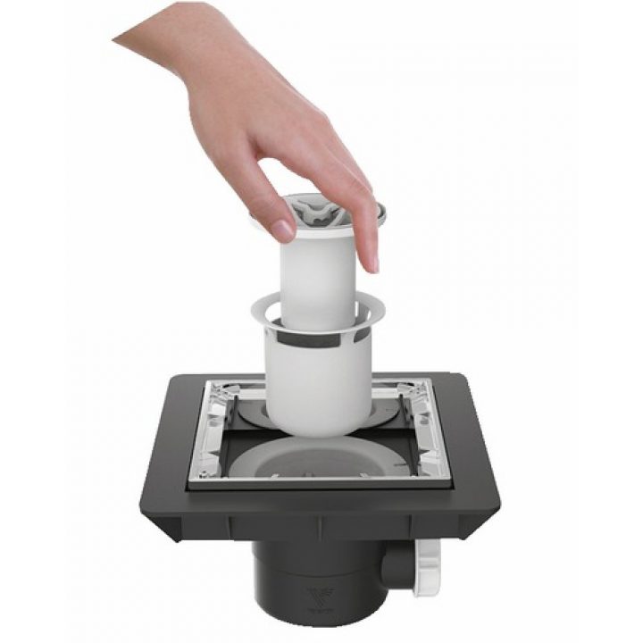 Bonde De Douche Extra-Plate Pour Douche À L'Italienne destiné Siphon Douche Italienne Inox Bonde De Douche Extra-Plate Pour Douche À L'Italienne destiné Siphon Douche Italienne Inox