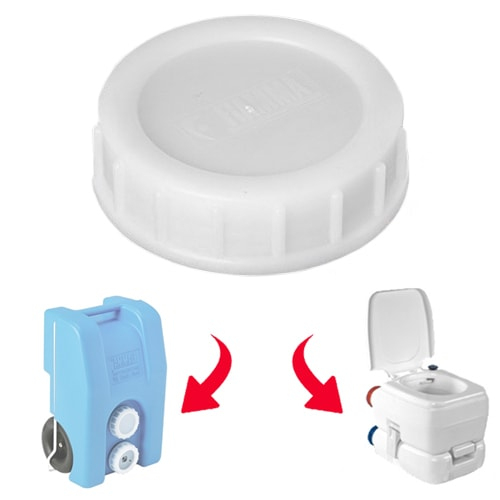 Bouchon De Réservoir Blanc Pour Wc Bi-Pot & Tank 23 Fiamma tout Toilette Chimique Portative