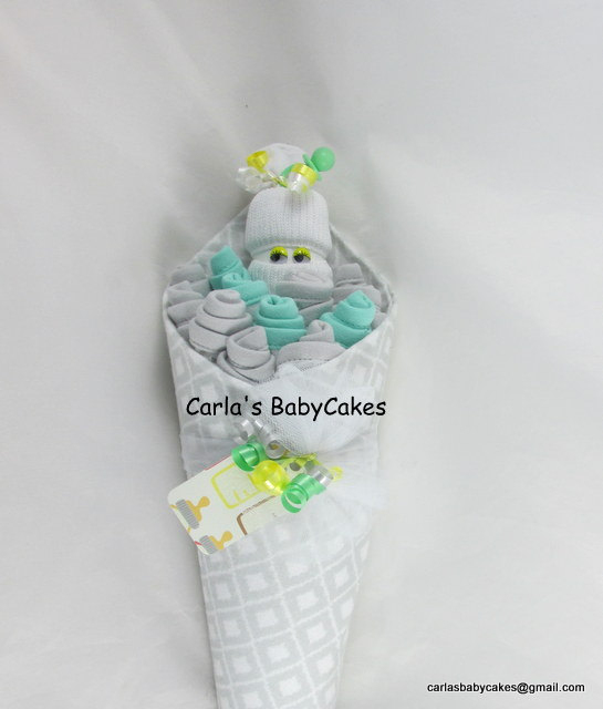 Bouquet De Gant De Toilette Bébé Nouveau Cadeau De Maman destiné Gant De Toilette Bébé