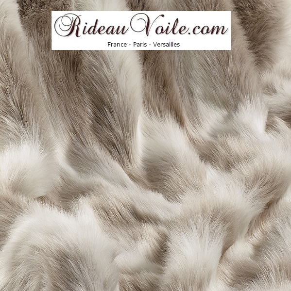 Boutique Tissu Fausse Fourrure Au Mètre Rideau intérieur Rideau Fourrure