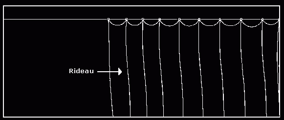 Brechtien avec Rideau De Scène Noir