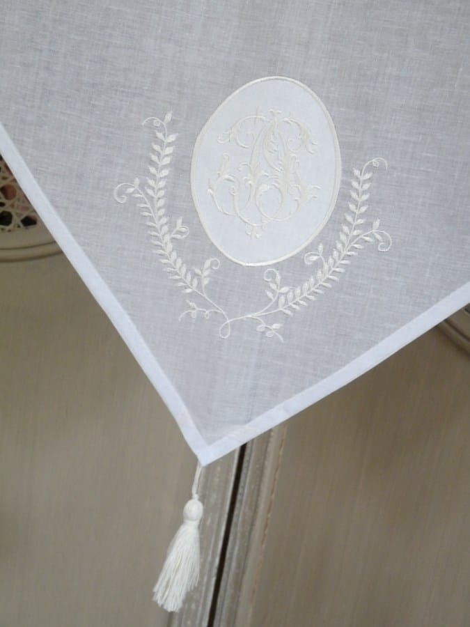 Brise Bise Simple Chloé Blanc – Le Monde De Rose encequiconcerne Rideaux 60X90