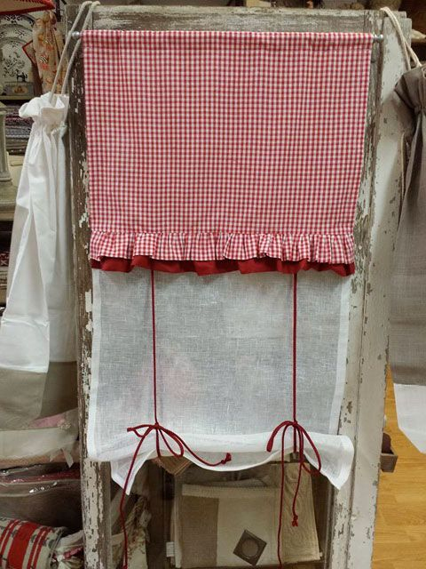 Brise-Bise Vichy Volant : Http://Www.larretdeco.fr serapportantà Rideaux Vichy Brise-Bise Vichy Volant : Http://Www.larretdeco.fr serapportantà Rideaux Vichy