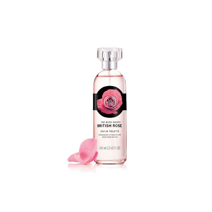 British Rose Eau De Toilette 100Ml | The Body Shop Nz serapportantà Eau De Toilette A La Rose