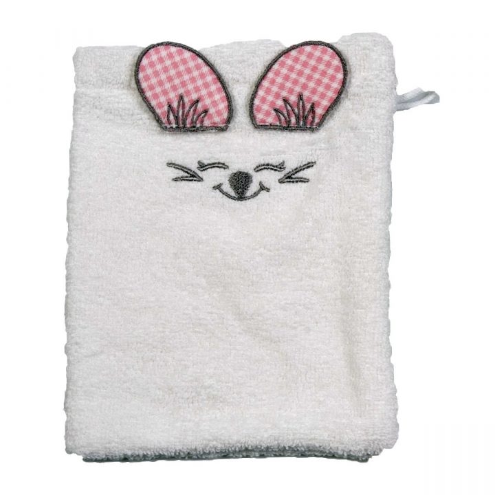 Broderie Personnalisée Sur Gant De Toilette Bebe En Forme pour Gant De Toilette Bébé