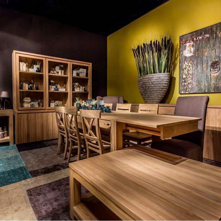 Buffet Bas En Teck Massif Phoenix | Meuble Design Salle À encequiconcerne Meuble De Salle A Manger Contemporain