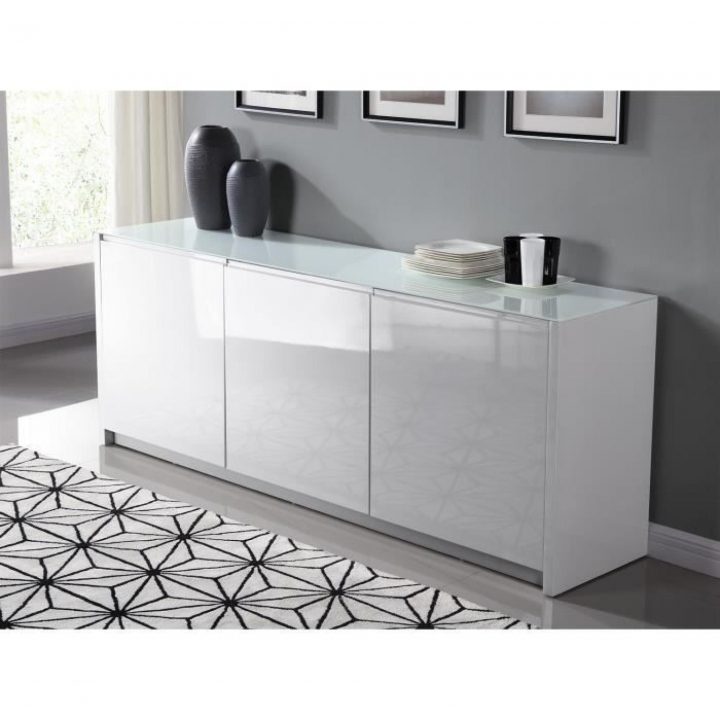 Buffet Laque Blanc Ikea Maison Design Wiblia Concept De destiné Meuble Salle A Manger Pas Cher
