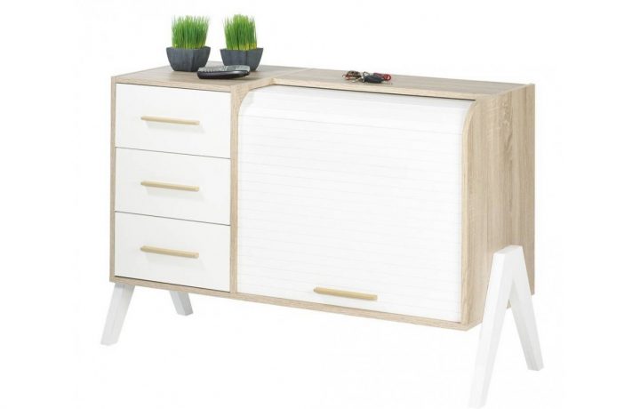 Buffet Style Scandinave 3 Tiroirs Et 1 Rideau Déroulant à Rideau Style Scandinave Buffet Style Scandinave 3 Tiroirs Et 1 Rideau Déroulant à Rideau Style Scandinave