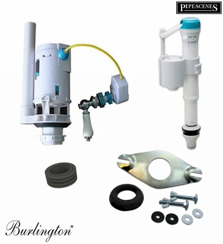 Burlington Complete Cistern Repair Pack Toilet Flush Valve avec Toilette Flush