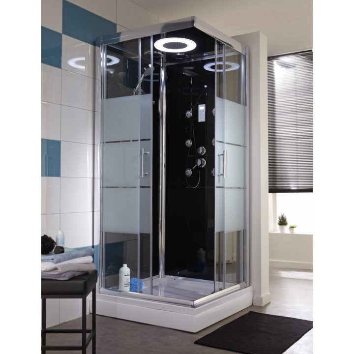 Cabine De Douche Carré 80X80 Cm, Optima2 Noire | Leroy Merlin pour Mitigeur Cabine De Douche Leroy Merlin Cabine De Douche Carré 80X80 Cm, Optima2 Noire | Leroy Merlin pour Mitigeur Cabine De Douche Leroy Merlin