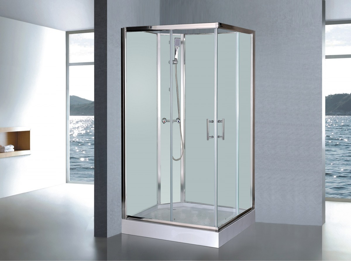 Cabine De Douche Complète Sanifun Leopoldo 120 X 90. À serapportantà
