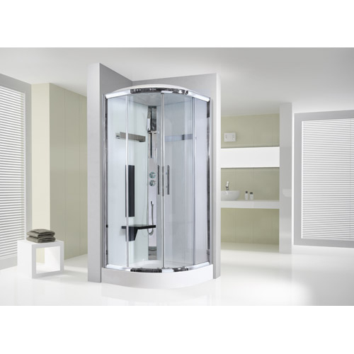 Cabine De Douche Complète Simple ''Ilia''. – Tous Les encequiconcerne Cabine De Douche Simple