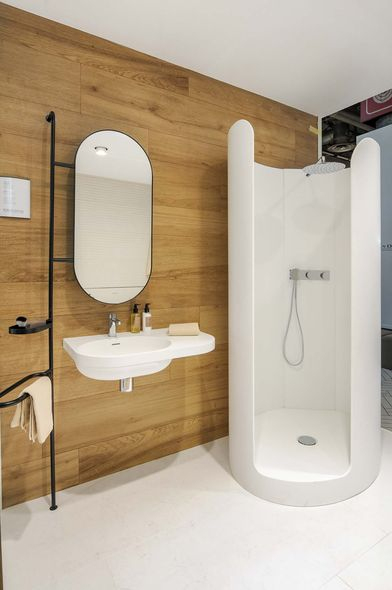 Cabine De Douche En Krion, Porcelanosa destiné Porcelanosa Douche Cabine De Douche En Krion, Porcelanosa destiné Porcelanosa Douche