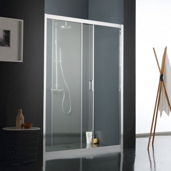 Cabine De Douche En Niche Avec 1 Paroi Fixe Et Une Paroi tout Porte Coulissante Douche 110 Cm Cabine De Douche En Niche Avec 1 Paroi Fixe Et Une Paroi tout Porte Coulissante Douche 110 Cm