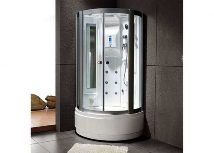 Cabine De Douche Hydromassante 100X100 16 Jets, Cabine De serapportantà Cabine De Douche Ronde Cabine De Douche Hydromassante 100X100 16 Jets, Cabine De serapportantà Cabine De Douche Ronde