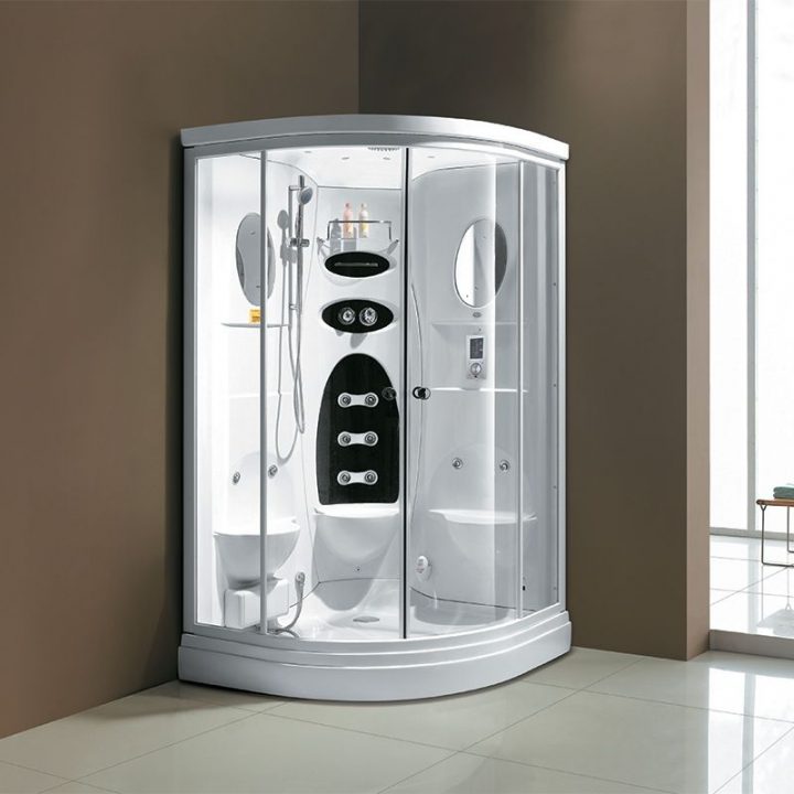 Cabine De Douche Hydromassante Hammam 22 Jets, Cabine De destiné Cabine De Douche Ronde Cabine De Douche Hydromassante Hammam 22 Jets, Cabine De destiné Cabine De Douche Ronde