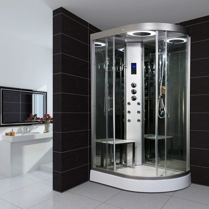 Cabine De Douche Hydromassante Insignia Neptune Hydro destiné Cabine De Douche Sauna