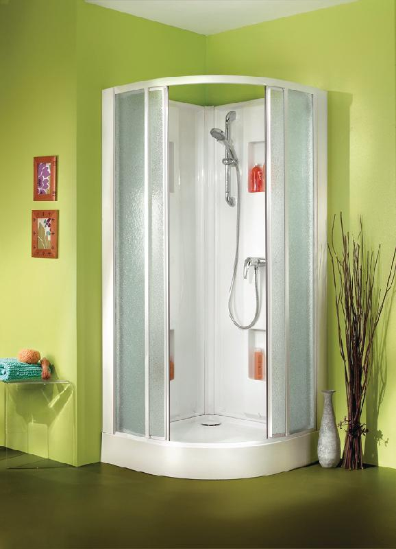 Cabine De Douche Izibox Quart De Rond 90X90Cm à Notice De Montage Cabine De Douche