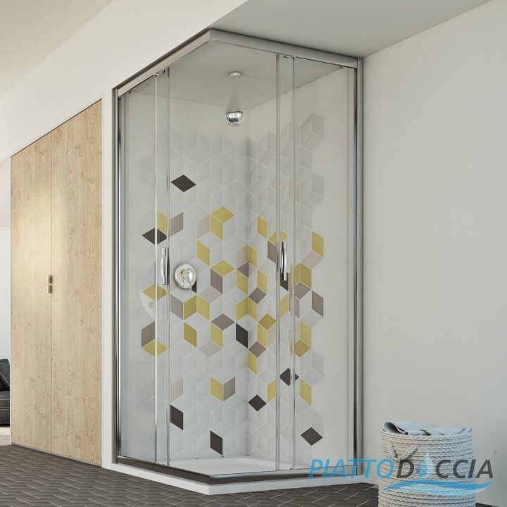 Cabine De Douche Paroi Ouverture Angulaire Carré Rectangle avec Paroi De Douche 70X90 Cabine De Douche Paroi Ouverture Angulaire Carré Rectangle avec Paroi De Douche 70X90