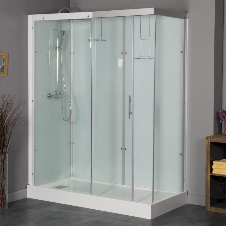 Cabine De Douche Rectangulaire 120X90 Cm, Thalaglass 2 concernant Leroy Merlin Pommeau Douche Cabine De Douche Rectangulaire 120X90 Cm, Thalaglass 2 concernant Leroy Merlin Pommeau Douche