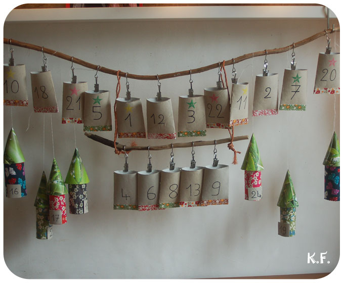 Calendrier D'Avent Fait Maison Kameleon Factory avec Calendrier De L Avent Rouleau Papier Toilette Calendrier D'Avent Fait Maison Kameleon Factory avec Calendrier De L Avent Rouleau Papier Toilette