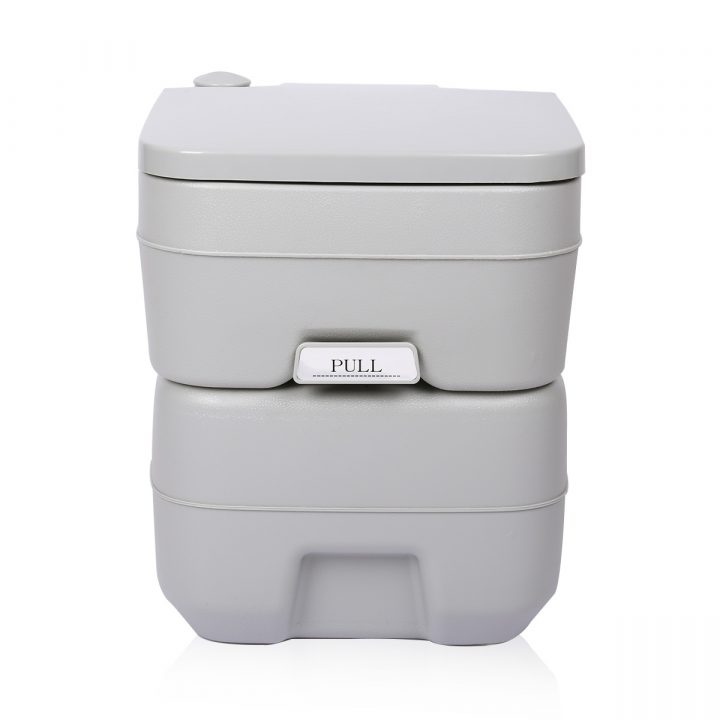 Campingtoilette 22L Reise Klo Toilette Camping Eimer intérieur Toilette Chimique Camping