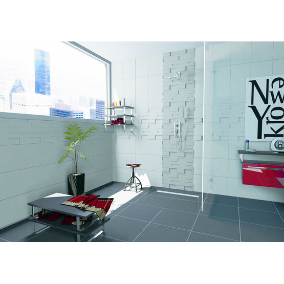 Caniveau En Inox Brossé Ou À Carreler Pour Douche À L concernant Pose Caniveau Douche Caniveau En Inox Brossé Ou À Carreler Pour Douche À L concernant Pose Caniveau Douche