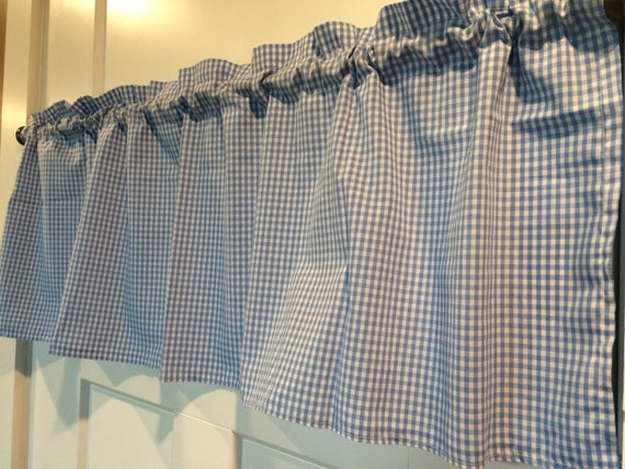 Cantonnière De Rideau Vichy Bleu Et Blanc Chambre Denfant serapportantà Rideaux Vichy Cantonnière De Rideau Vichy Bleu Et Blanc Chambre Denfant serapportantà Rideaux Vichy