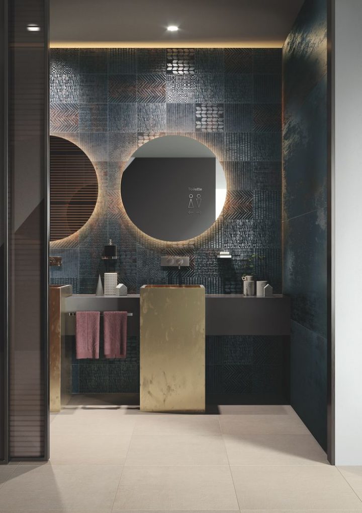 Carrelage Effet Béton Texturé 60X60 Avorio Rectifié avec Petite Cabine Douche 60X60 Carrelage Effet Béton Texturé 60X60 Avorio Rectifié avec Petite Cabine Douche 60X60