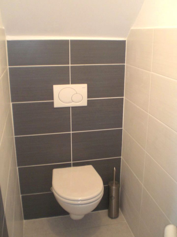 Carrelage Wc Mural Latest Pose Habillage Toilette encequiconcerne Habillage Toilette Suspendu