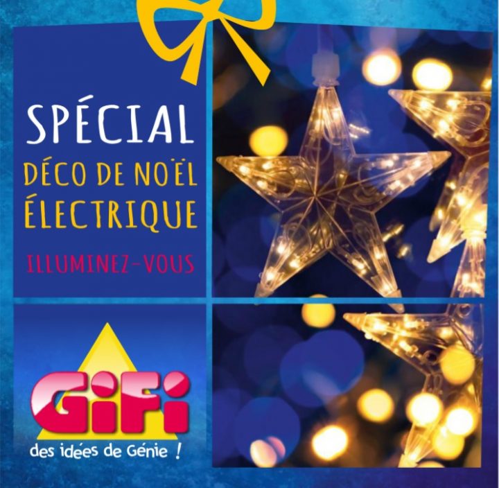 Catalogue Gifi Offres Noël Électrique 2015 – Catalogue Az tout Rideau Lumineux Gifi