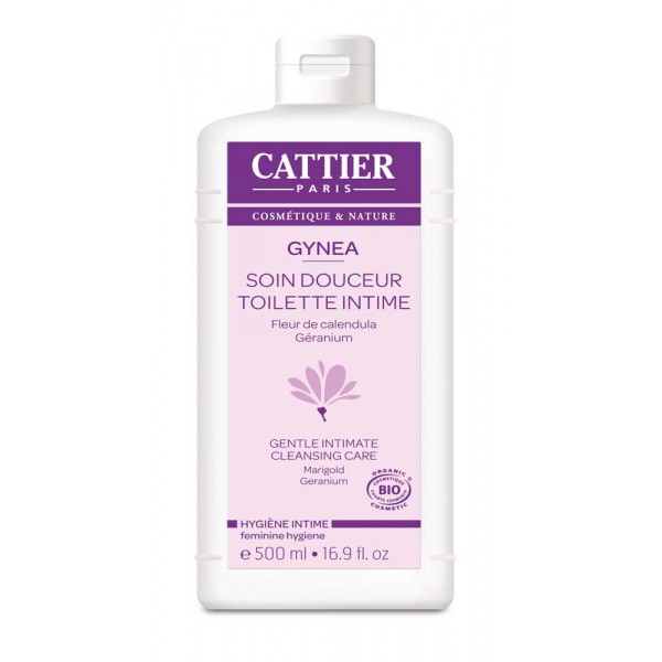 Cattier Gynea Gel Toilette Intime Bio 500Ml – Pharmacie De concernant Toilette Intime Bio