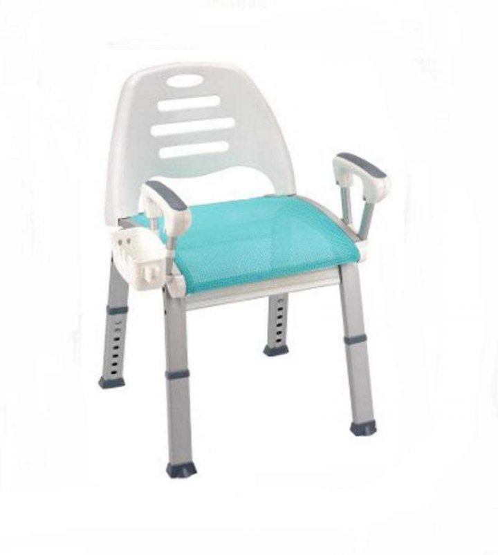 Chaise De Douche Avec Accoudoirs, Chaise De Douche intérieur Fauteuil De Douche Pivotant