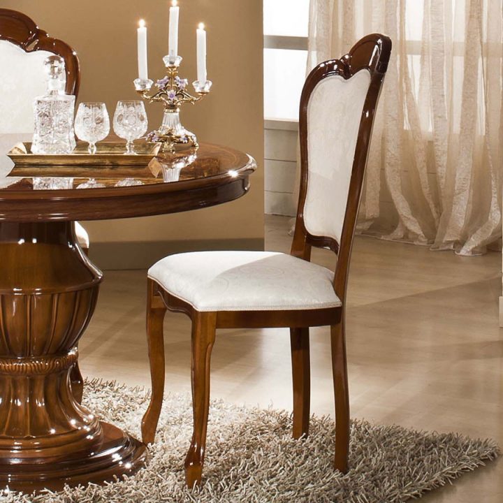 Chaise De Salle A Manger De Luxe En Bois – Groupe Anaconda tout Chaises De Salle À Manger Design