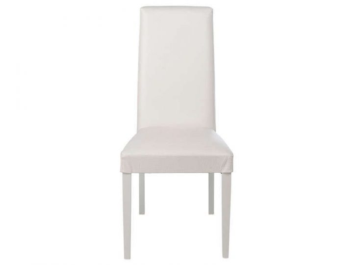 Chaise Dundee Coloris Blanc – Vente De Chaise De Salle À pour Conforama Chaise De Salle A Manger