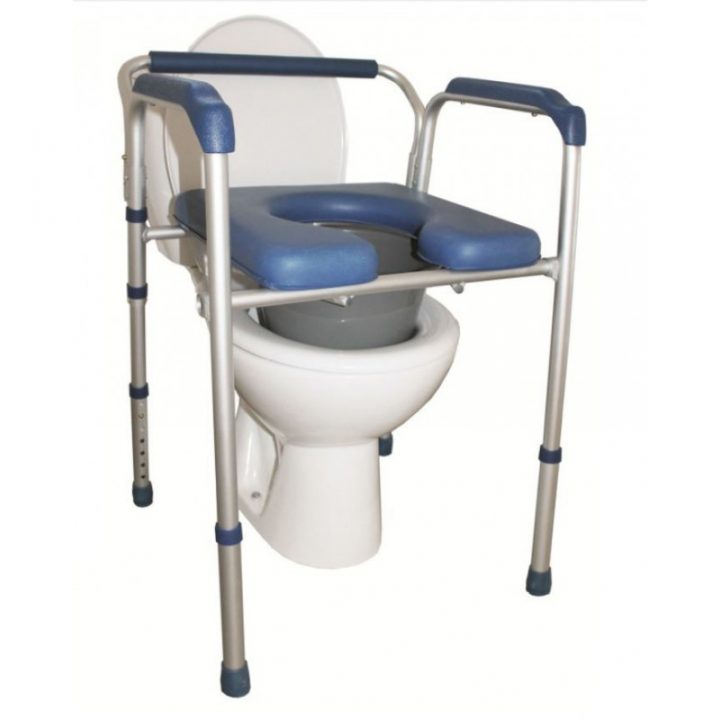 Chaise Hygiénique 4 En 1 En Aluminium Anti Corrosion serapportantà Cadre De Toilette Chaise Hygiénique 4 En 1 En Aluminium Anti Corrosion serapportantà Cadre De Toilette