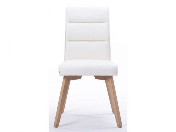 Chaise Ines Coloris Blanc – Vente De Chaise – Conforama intérieur Conforama Chaise De Salle A Manger