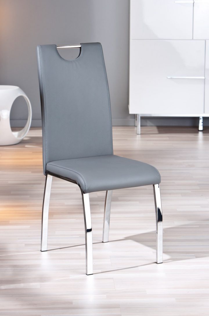 Chaise Salle A Manger Grise – Le Monde De Léa concernant Chaise De Salle A Manger Contemporaine