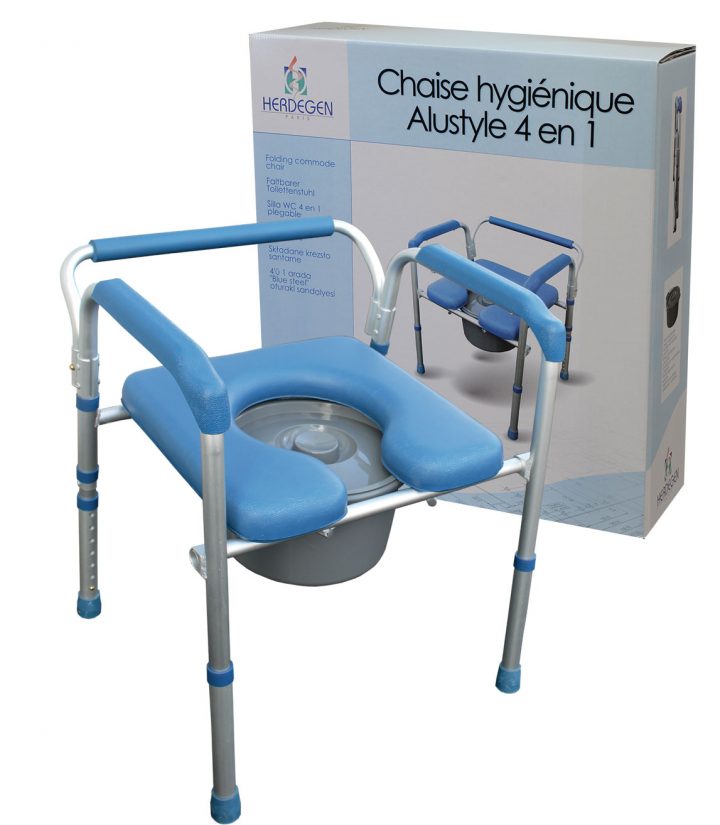 Chaise Wc intérieur Siege Toilette Pour Handicapé