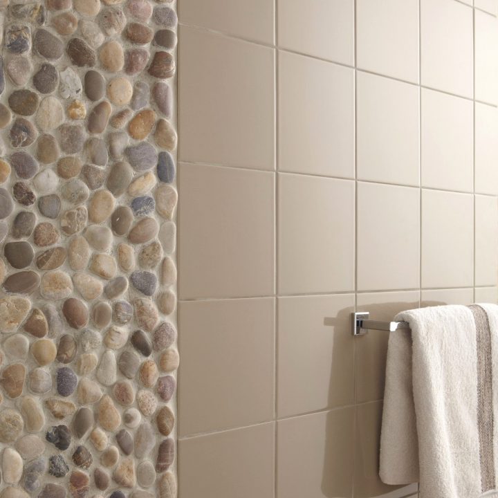 Chambre Carrelage Galet Salle De Bain Et Galets Pour avec Galet Douche Leroy Merlin
