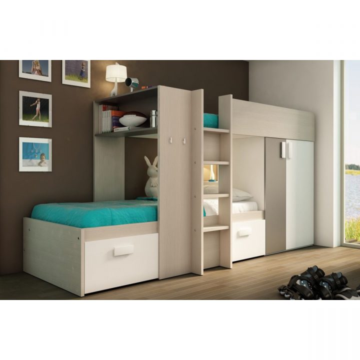 Chambre Enfant – Lit Superposé Design – Comforium intérieur Rideau Pour Lit Superposé Chambre Enfant – Lit Superposé Design – Comforium intérieur Rideau Pour Lit Superposé