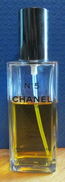 Chanel No 5 Eau De Toilette Recharge – Refill Spray 2.5 Fl pour Chanel No 5 Eau De Toilette Spray