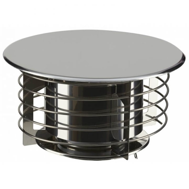 Chapeau Aspirateur Spiral Casp D150 Poujoulat Conduit concernant Chapeau Cheminée Inox