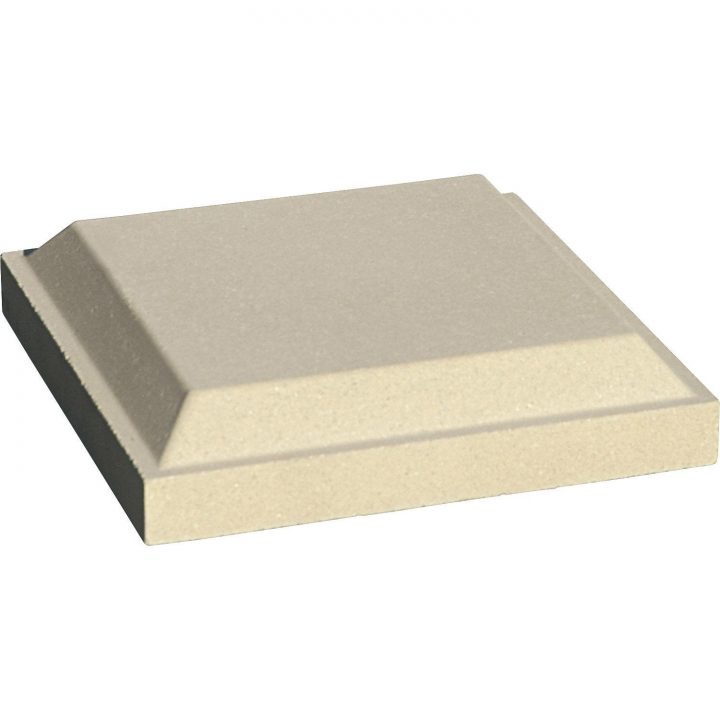 Chapeau De Pilier Antibes/Cannes/Arcadia En Béton Blanc, L intérieur Chapeau De Cheminée En Béton